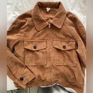 Brown corduroy jacket